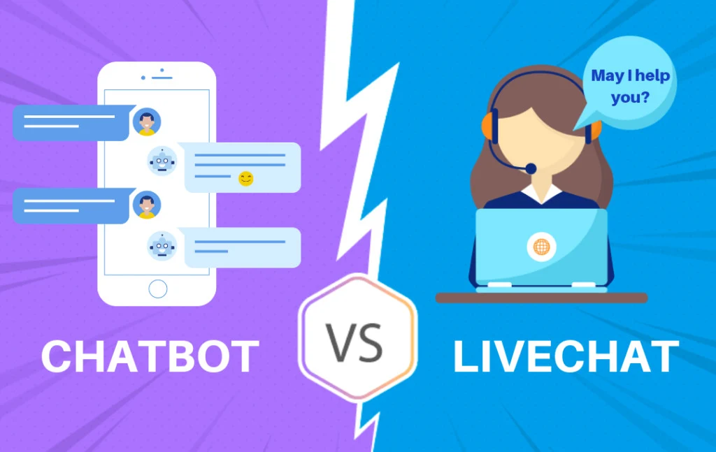 Chatbots VS Live Chat

