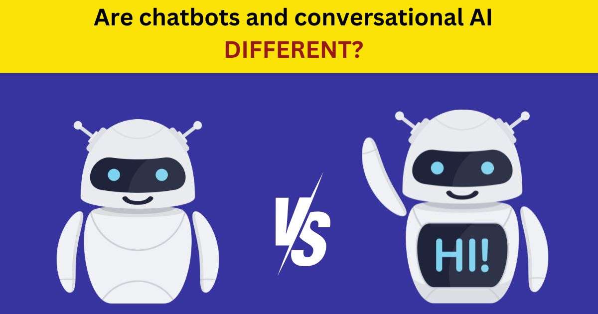 What is the difference between chatbot and AI chatbots?