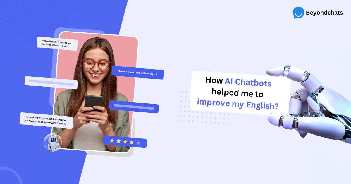 Can AI chatbots help to improve my English?