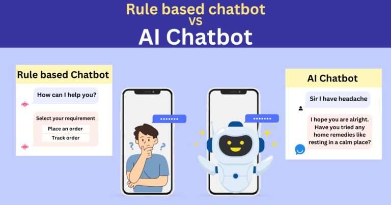 Rule based chatbots vs AI chatbots