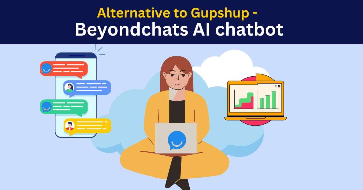 Alternative to Gupshup: Beyondchats AI chatbot