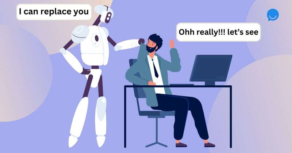 Can AI replace humans? Are content writers replaceable?