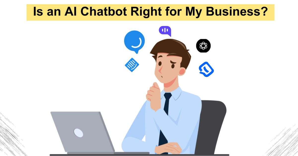 CEO thinking which AI chatbot is best for his business