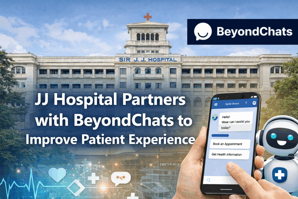 JJ hospital collaborates with beyondchats for AI chatbot